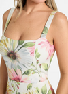 Eco Fleur Midi Dress