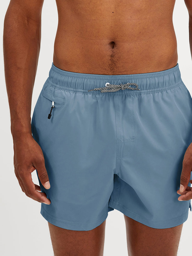 Point Zero Swim Shorts Stretchy And Comfortable Fabric With Zip Pockets