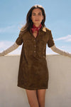 Sydney Suede Mini Dress