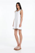 Tamsyn Mini Dress - WHITE