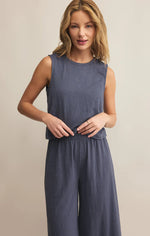 Sloane Textured Slub Top