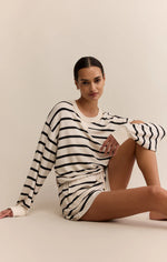 Stand Out Striped Sweatshirt