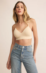 Kendra So Smooth Bralette-Natural