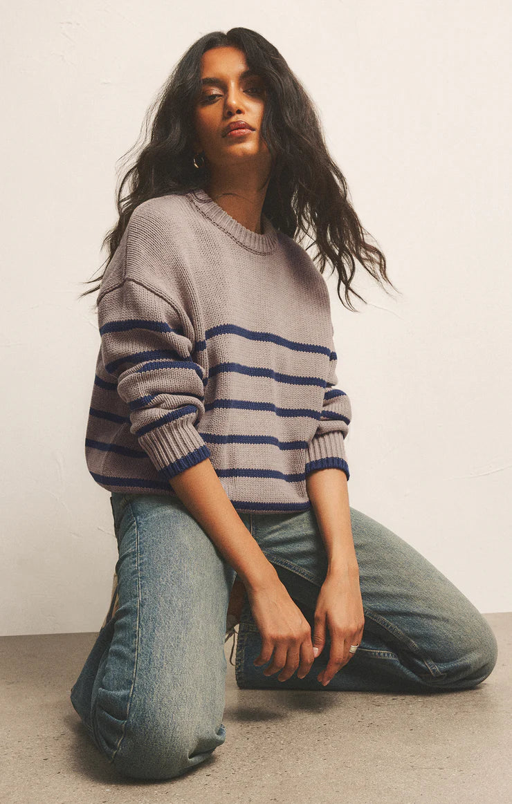 Boyfriend Stripe Sweater