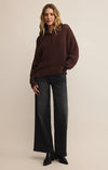 Looking Glass Crochet Polo Sweater