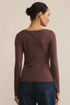 Second Skin Scoop Neck Top