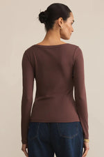 Second Skin Scoop Neck Top