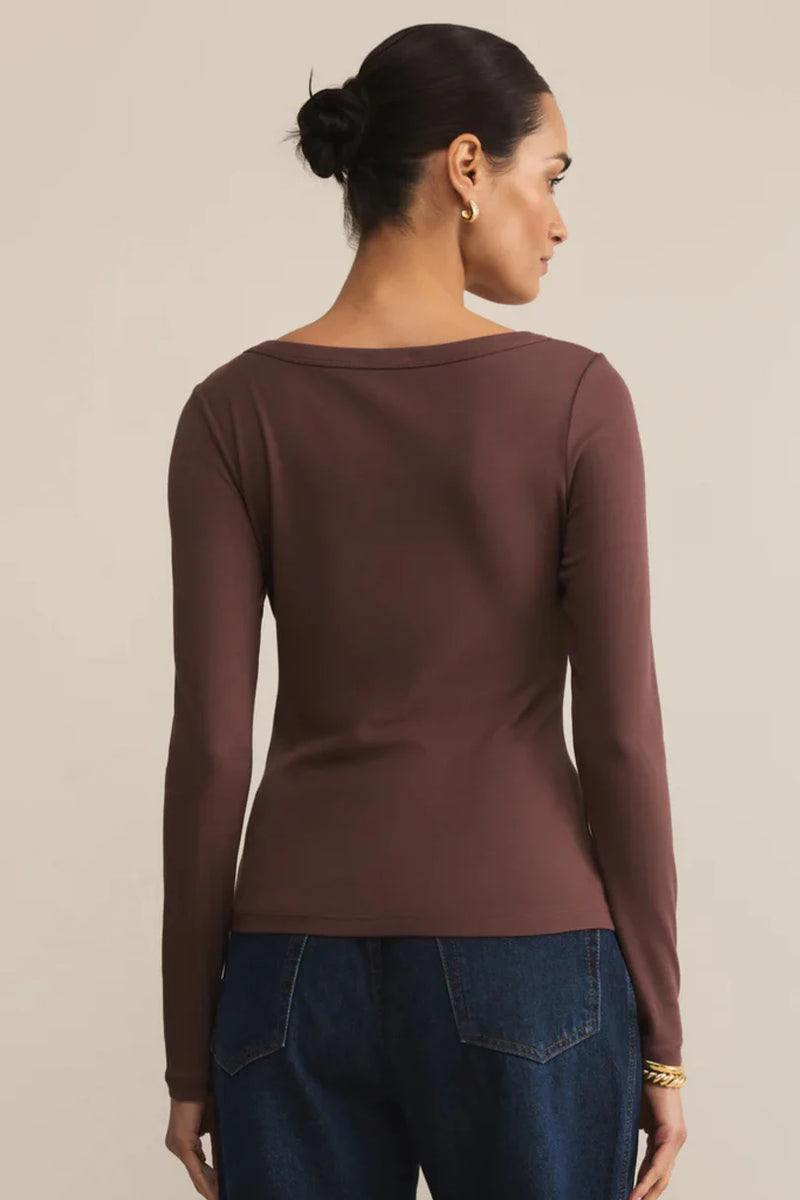 Second Skin Scoop Neck Top