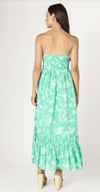 Corset Tiered Maxi Dress