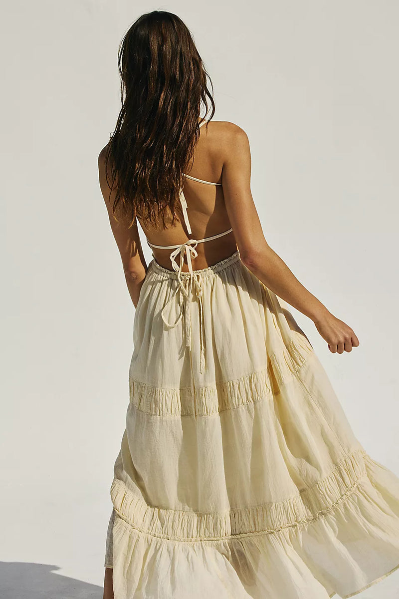 Taking Sides Maxi Dress