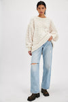 Cable Knit Sweatshirt