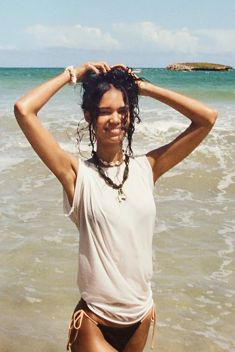 We The Free Nina Tee- Ivory
