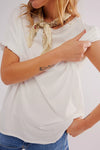 We The Free Nina Tee- Ivory