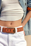 We The Free Jona Belt- Rustic Russet