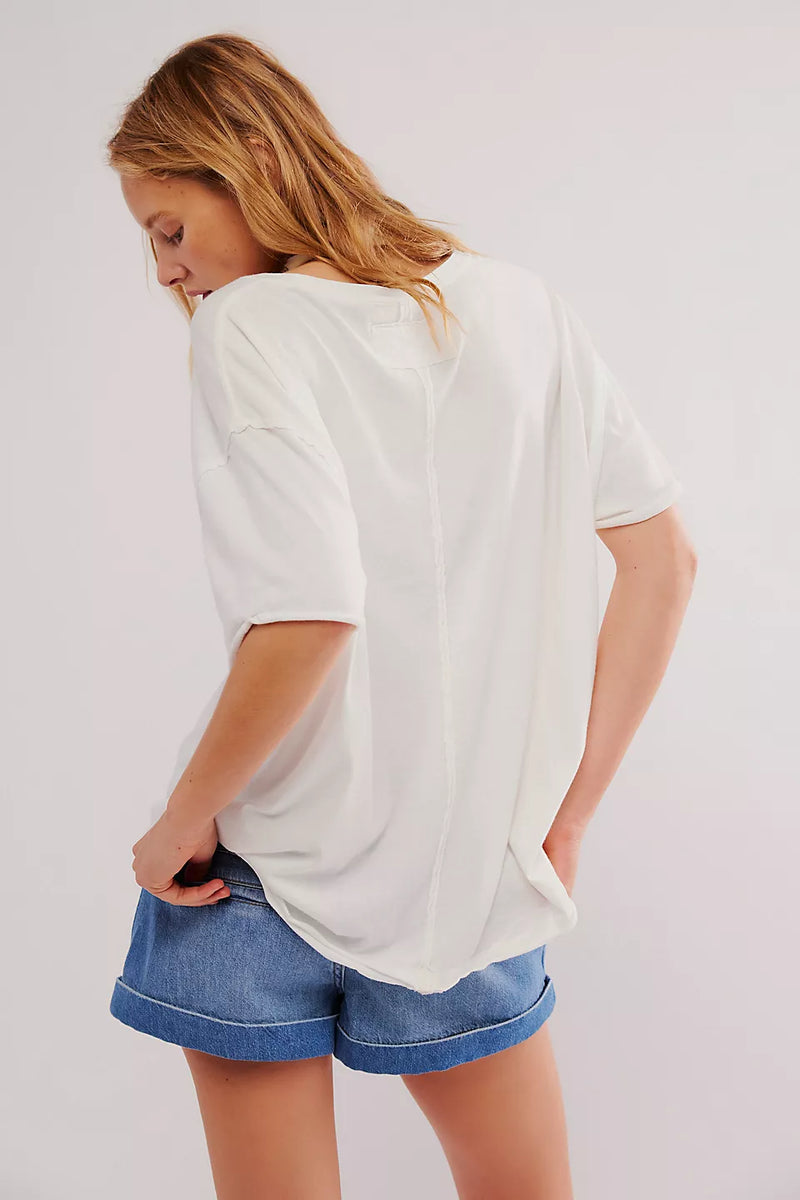 We The Free Nina Tee- Ivory
