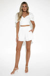 Opal Shorts in White