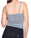 Eco Mena Lace-Trim Sweater Cami - Blue