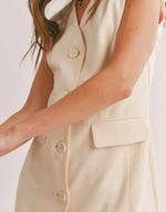 The Serene Cutout Blazer Dress