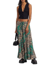 Jackie Maxi Skirt In Green