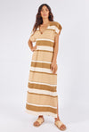 Makenzie Maxi Dress - Stripe Print