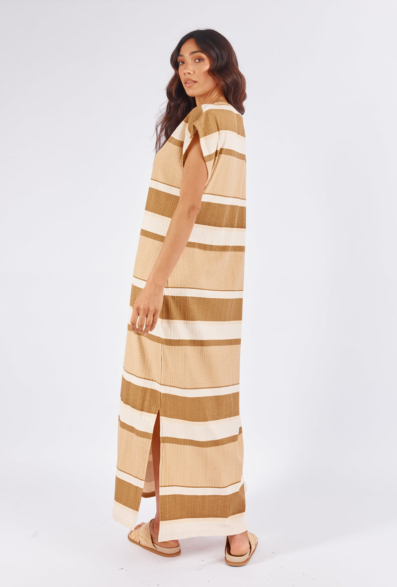 Makenzie Maxi Dress - Stripe Print
