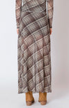 Mesh Midi Skirt
