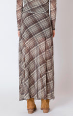 Mesh Midi Skirt