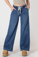 Wide Leg Denim Pant