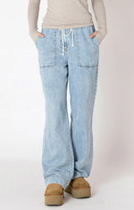 Wide Leg Denim Pant