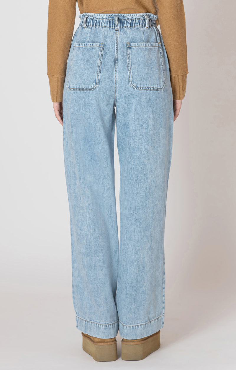 Wide Leg Denim Pant