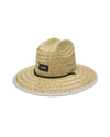 Tides Print Straw Hat