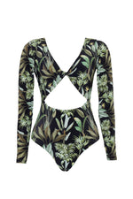 Paradise Cove Twixi Long Sleeve One Piece