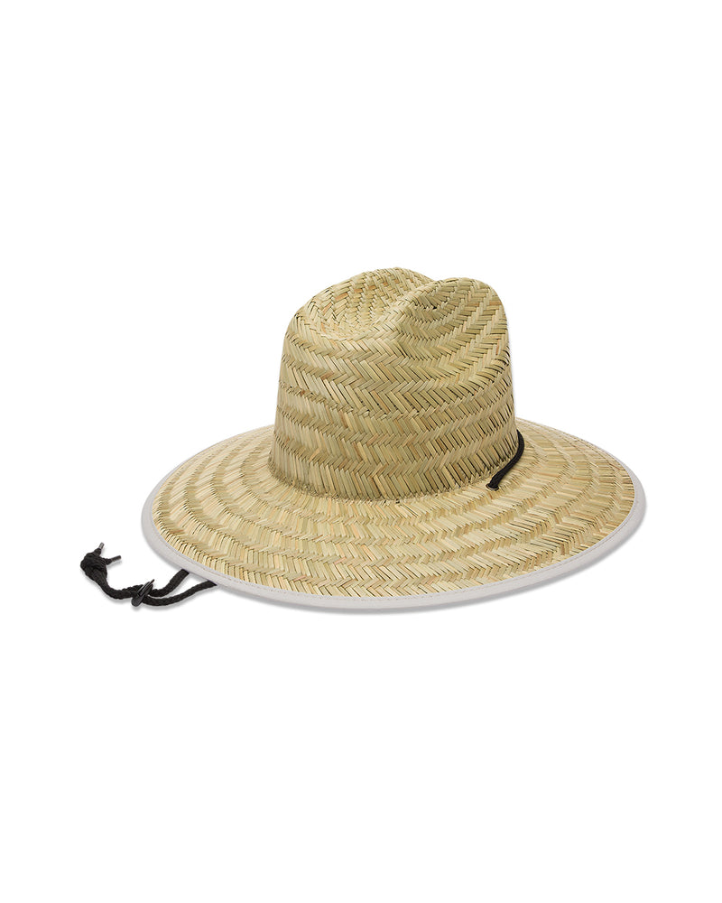 Tides Print Straw Hat