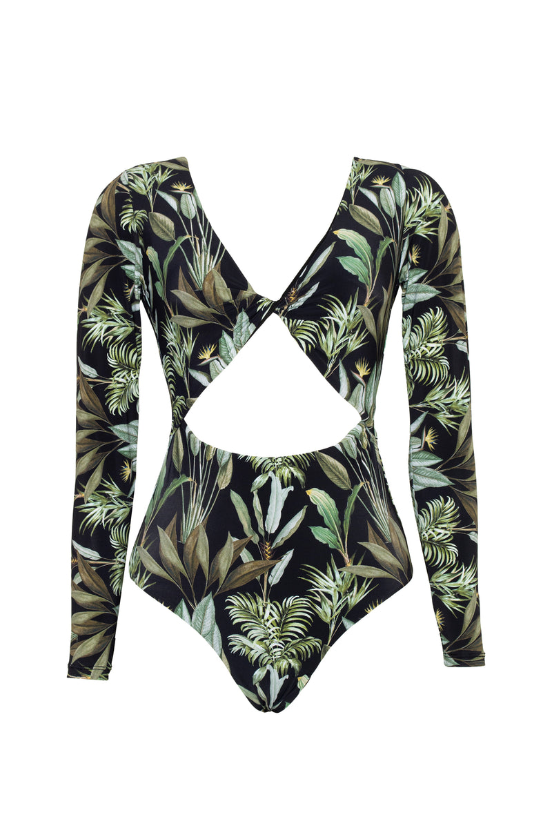 Paradise Cove Twixi Long Sleeve One Piece