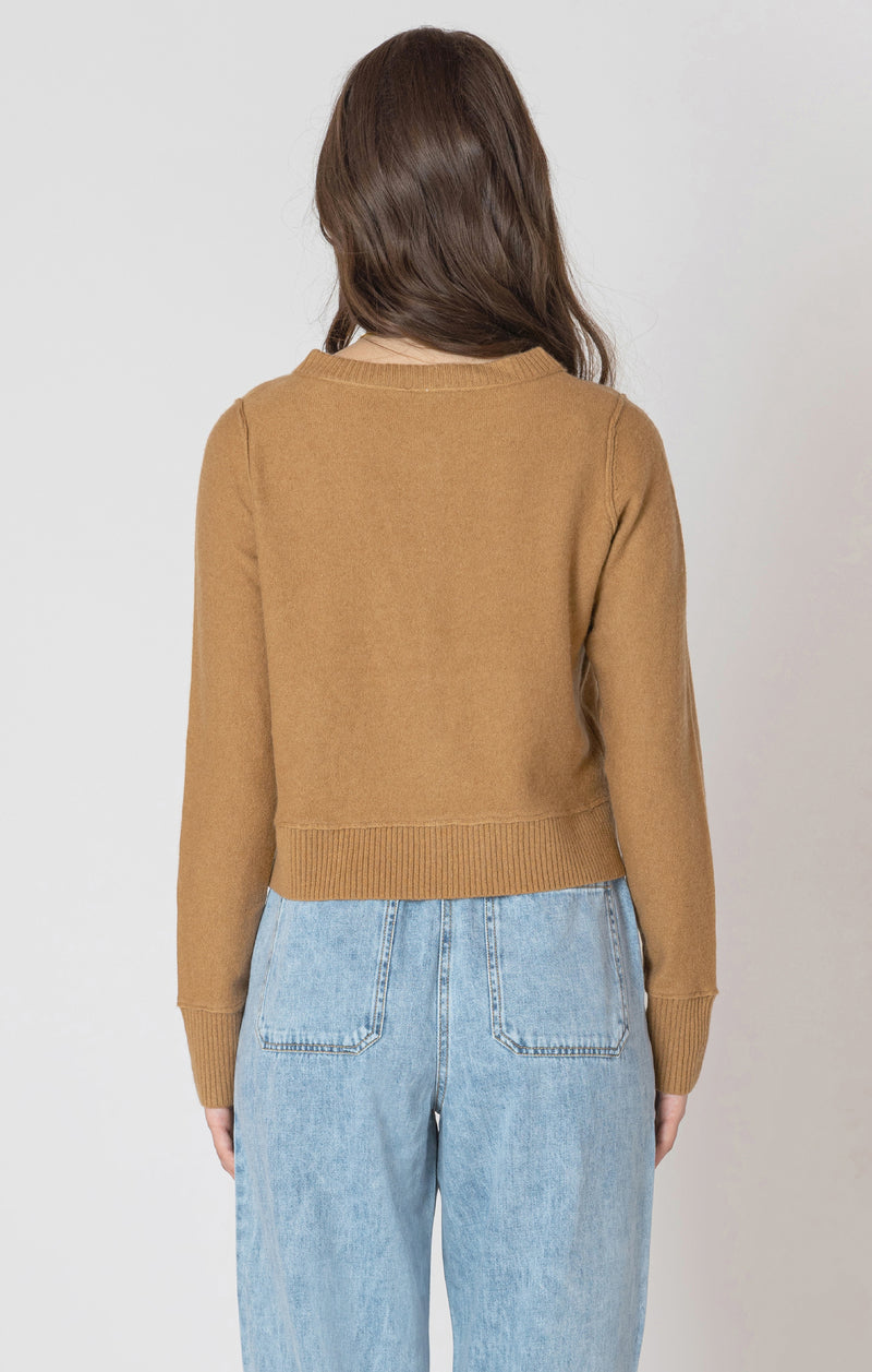 Easy Crewneck Cardigan