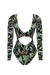 Paradise Cove Twixi Long Sleeve One Piece