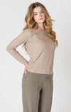Boatneck Textured Top