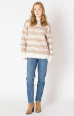 Oversized Patterned Sweater