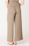 Textured FlowyWide Leg Pant