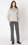 Half Zip Cable Sweater