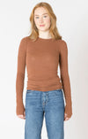 Brushed Crewneck Chestnut