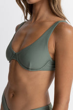 Classic Underwire Top-Olive