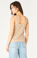 Ruffled Trim Tank