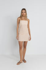 Tide Stripe Mini Dress