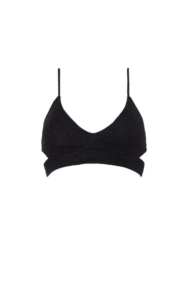 Textired Ipanema Black Ziba Top