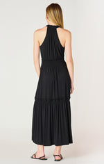 Soft Tiered Midi Dress