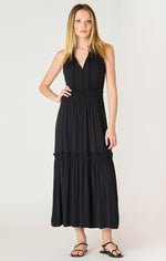 Soft Tiered Midi Dress
