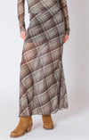 Mesh Midi Skirt