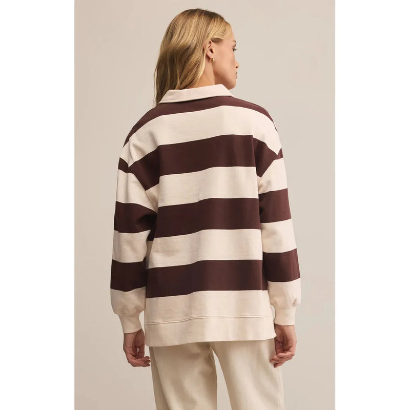 Z Supply Rugby Henley Sweater