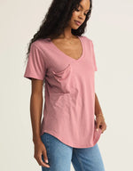 The Pocket Tee- Pink